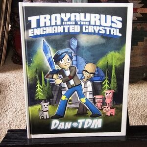 Trayaurus and the Enchanted Crystal by DanTDM. Hardcover. First Edition